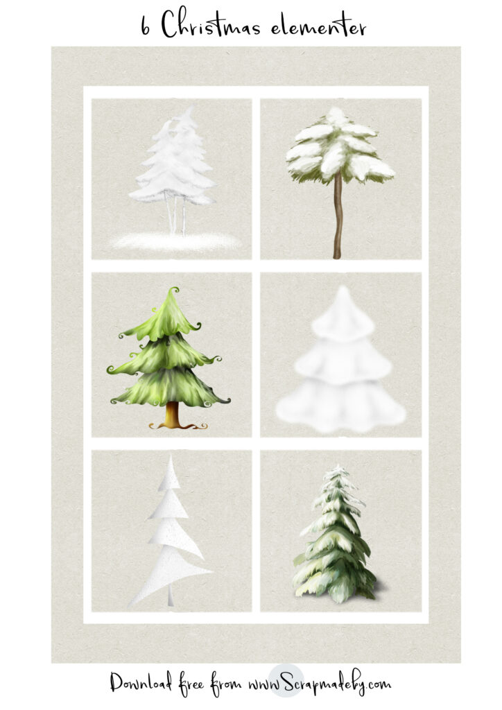 Scrap elementer christmas