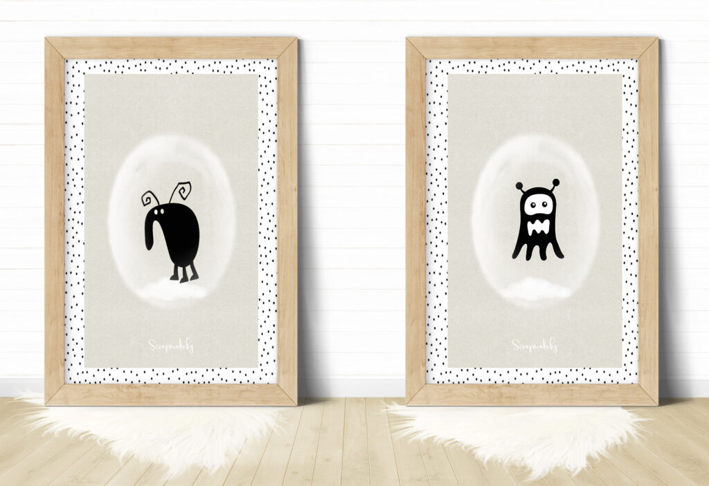 Design poster monster