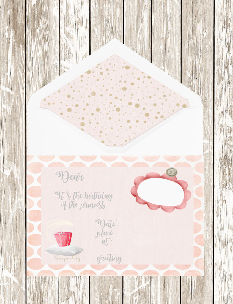 Invitation cards from girls