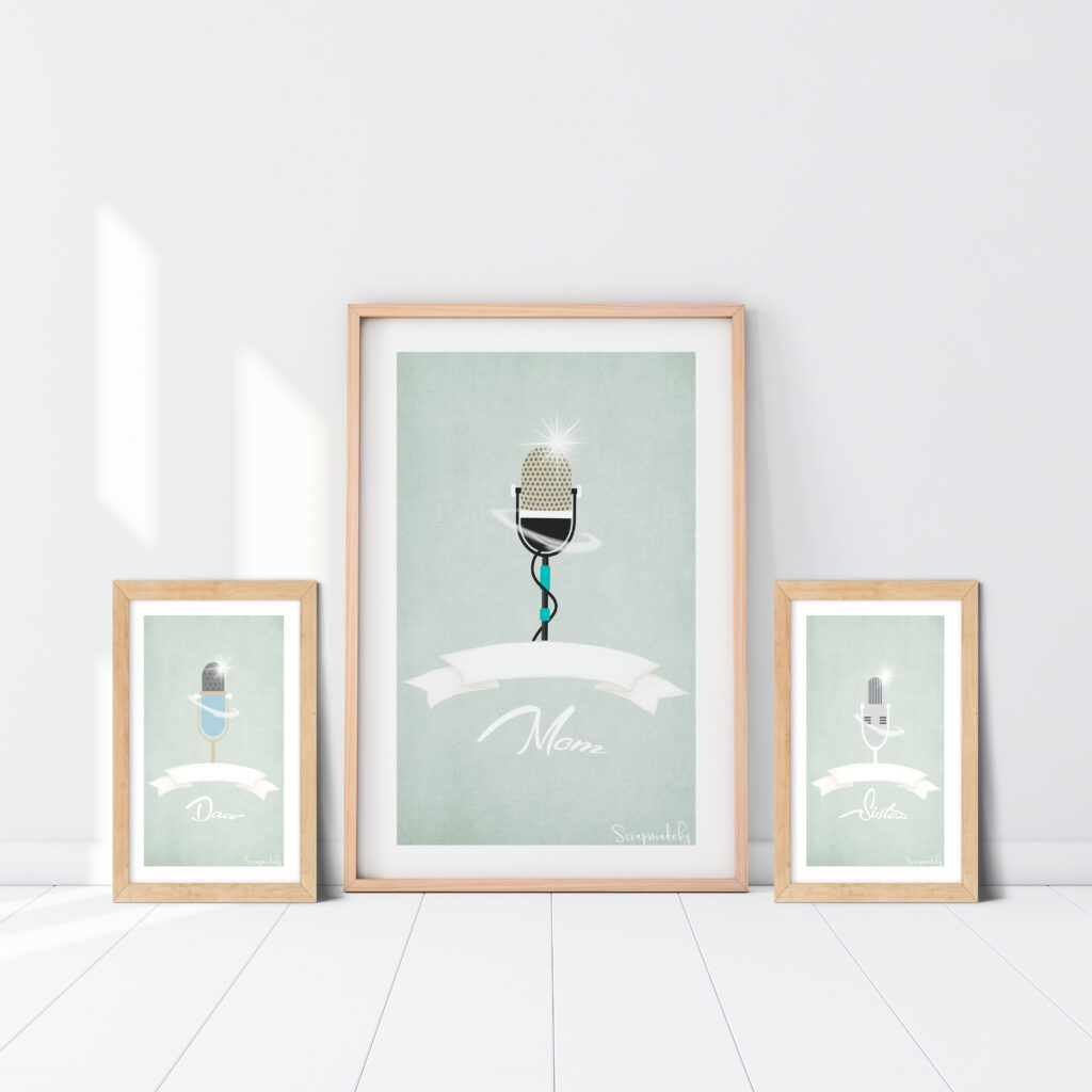 Design poster to family