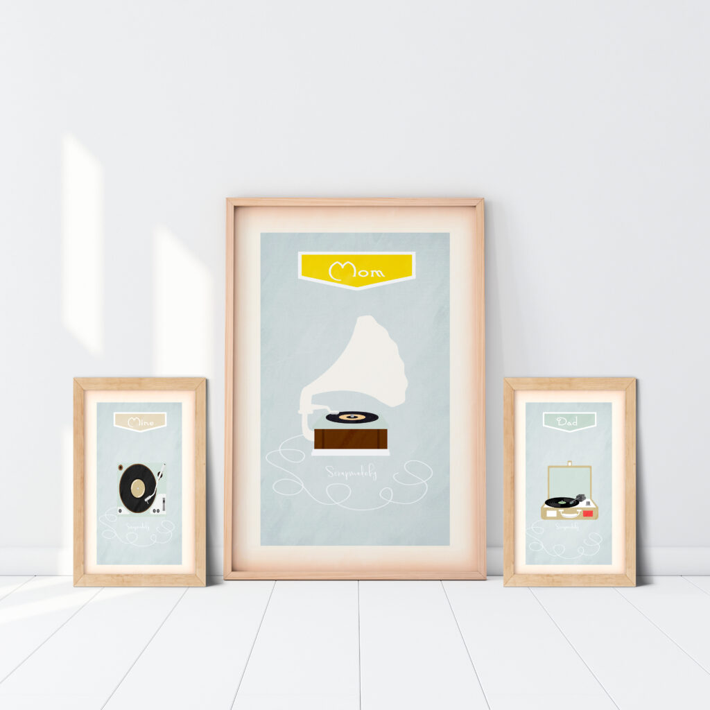 Design poster family