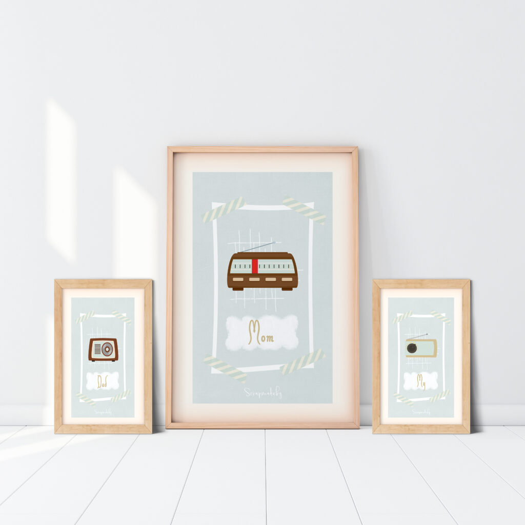 Design poster to family