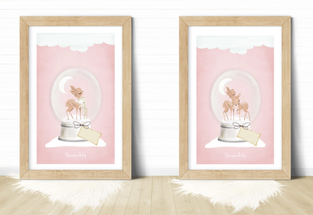 Danish poster to baby girls