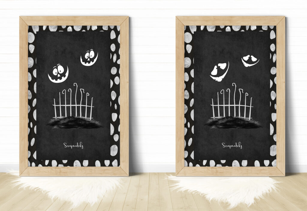 Design poster halloween