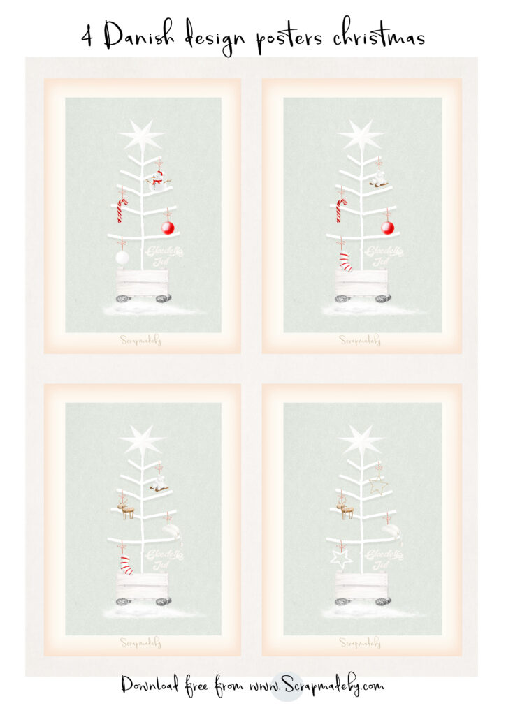 Danish poster christmas
