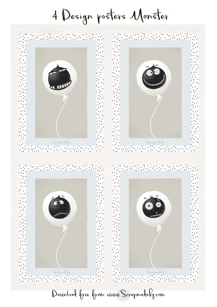Design poster monster