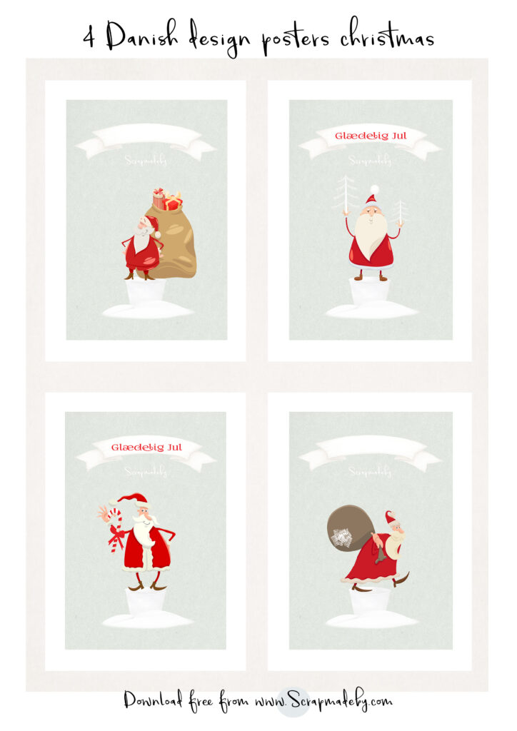 Danish posetr christmas