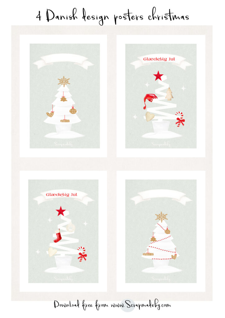 Danish poster christmas