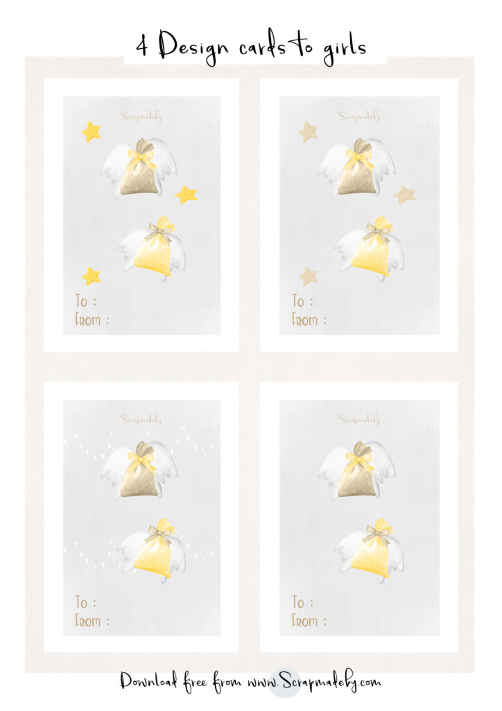 Design cards to girls