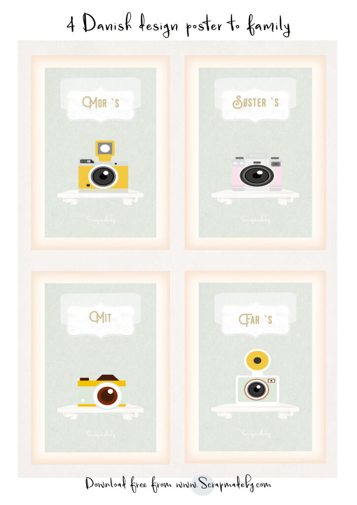 Danish poster to family