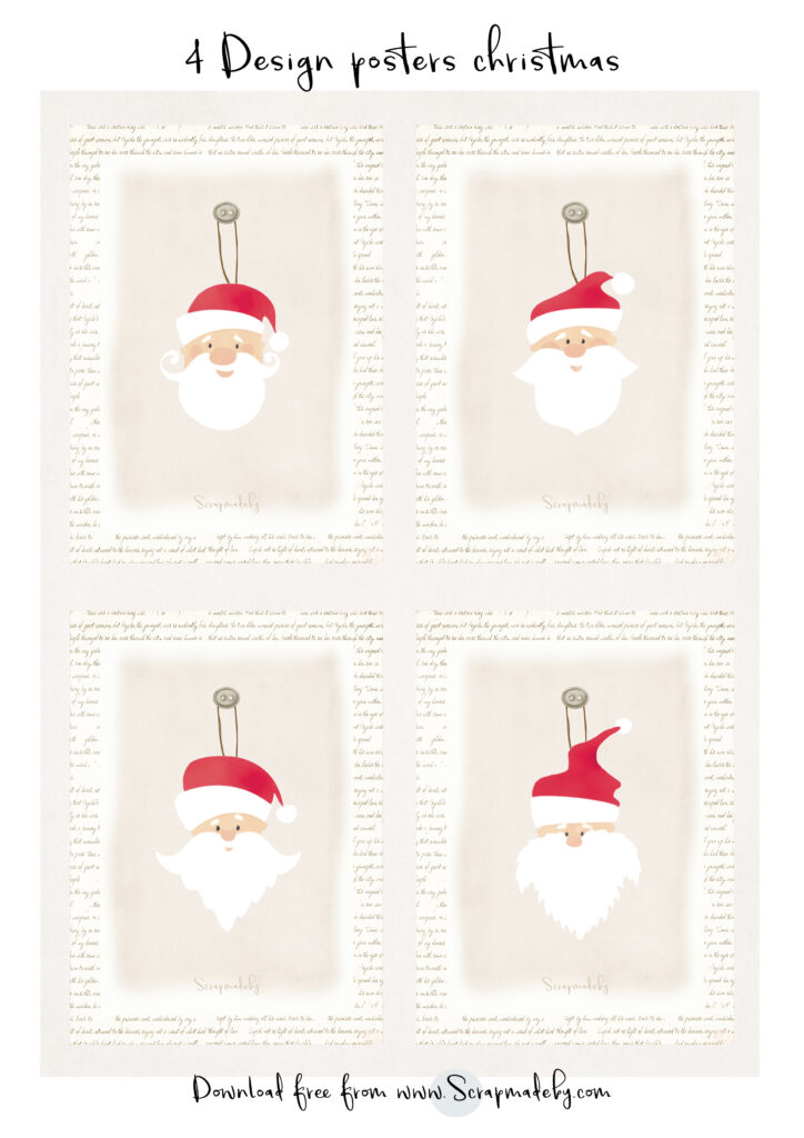 Design poster christmas