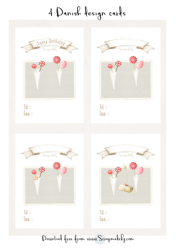 Danish cards