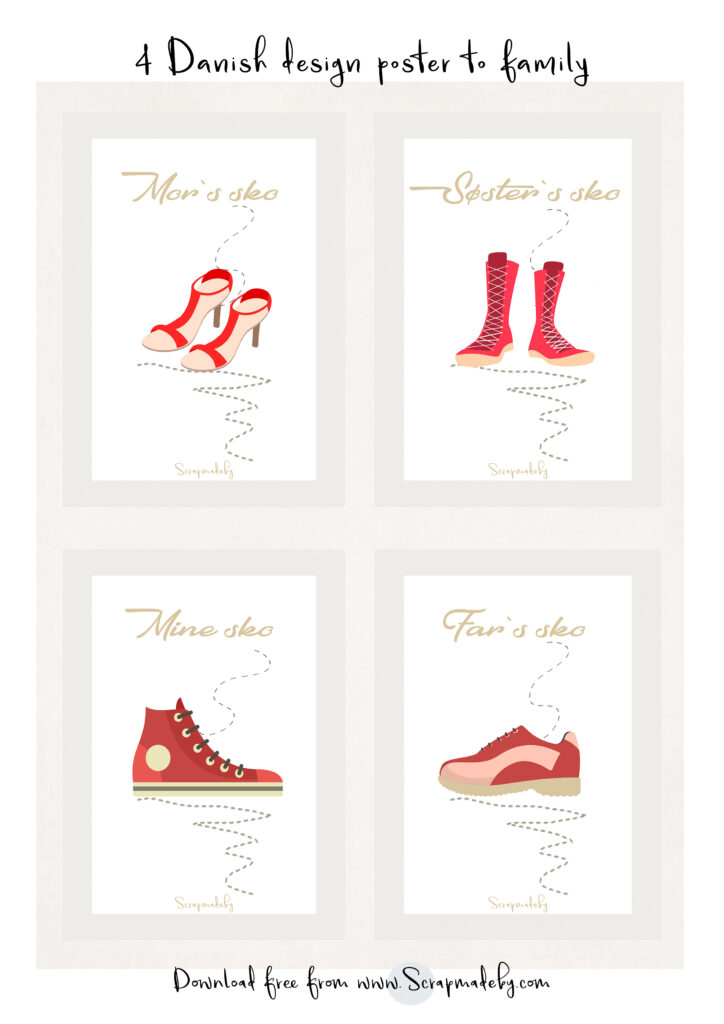 Danish poster to family