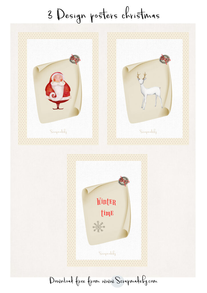 Design poster christmas