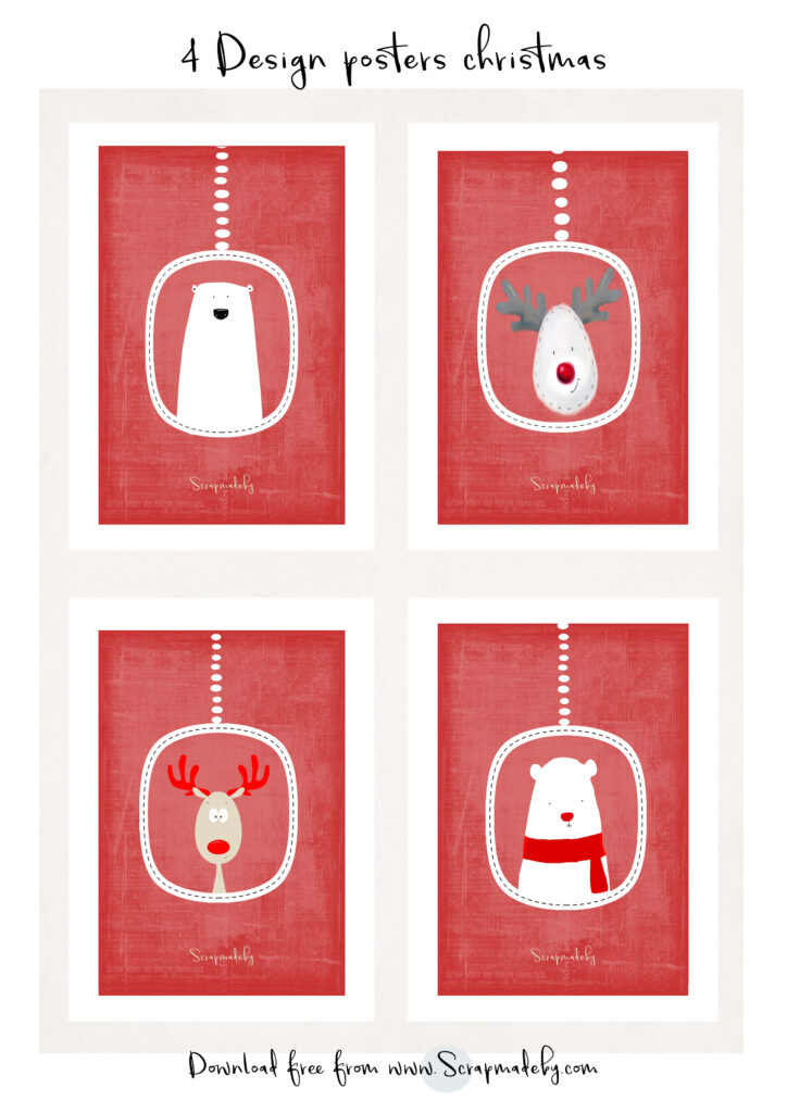 Design poster christmas