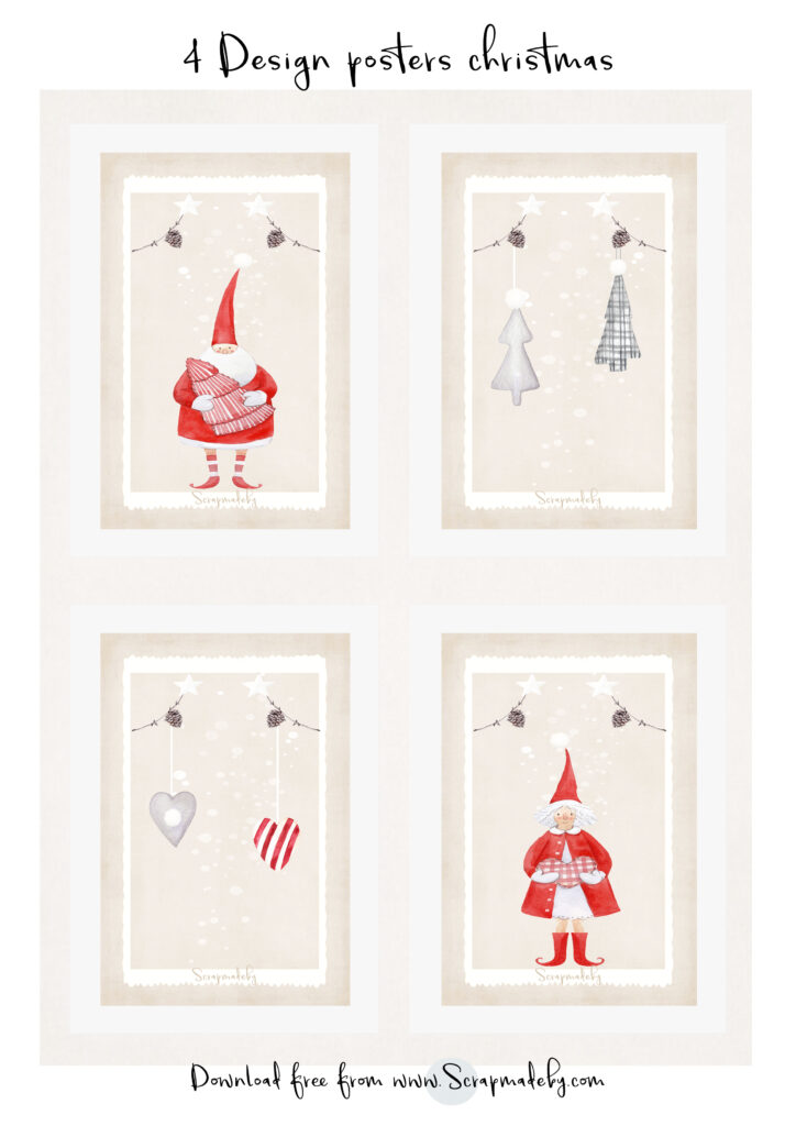 Design poster christmas