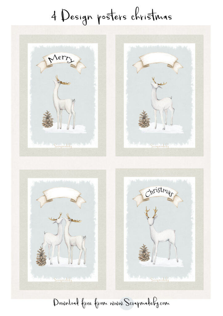 Design poster christmas
