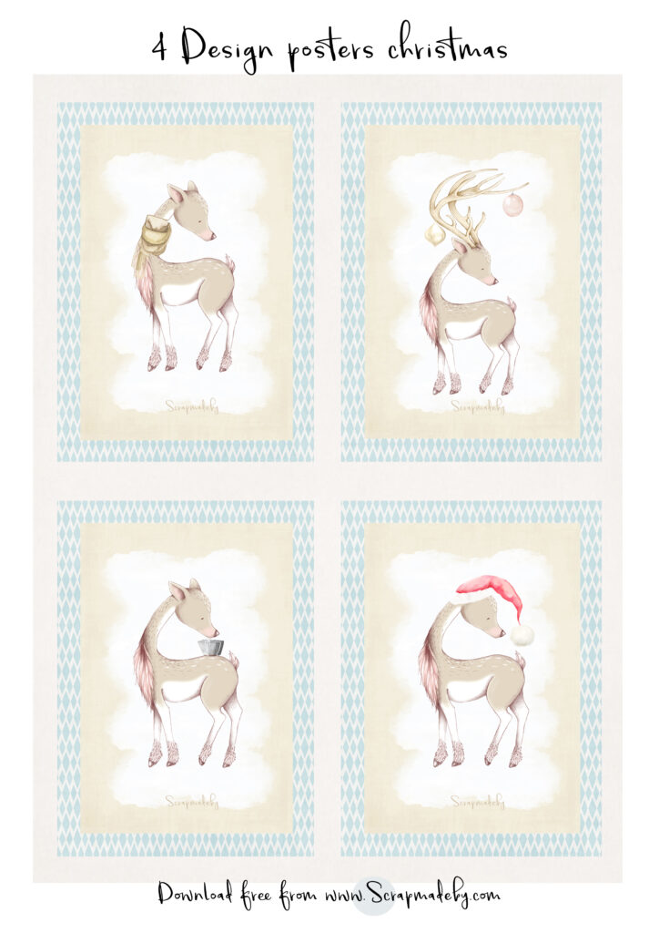 Design poster christmas