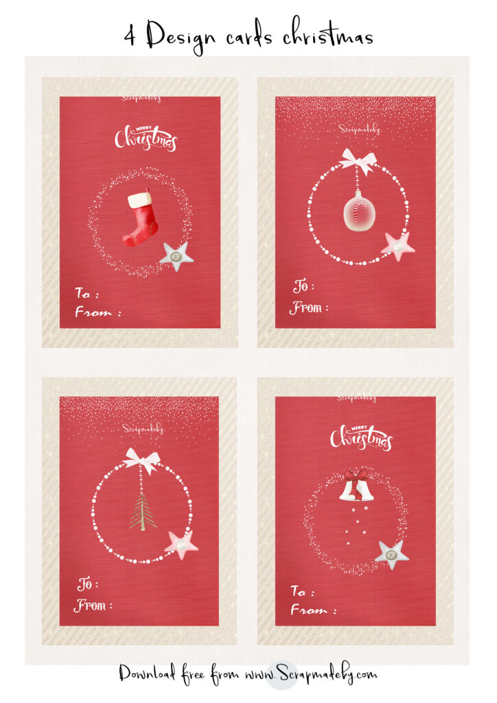 Design cards christmas