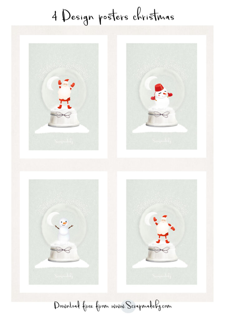 Design poster christmas