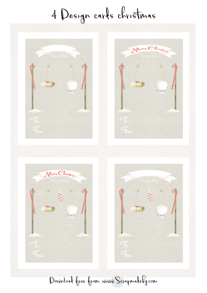 Design cards christmas