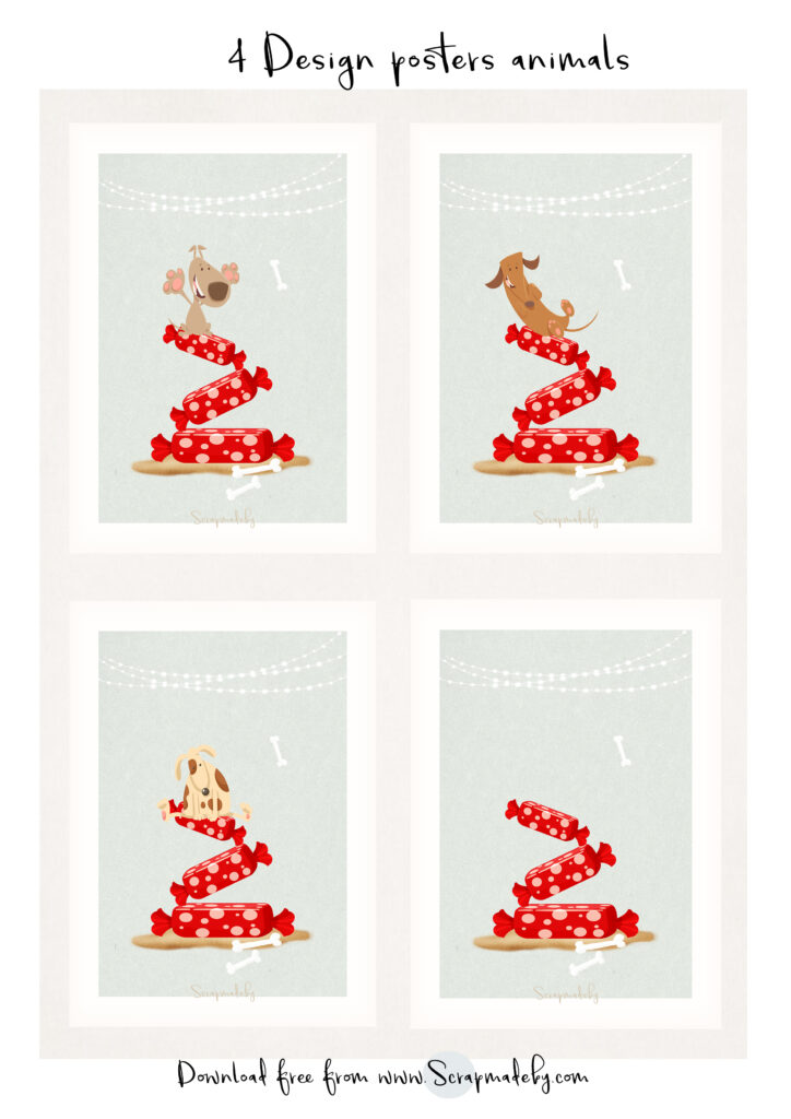 Design poster animal
