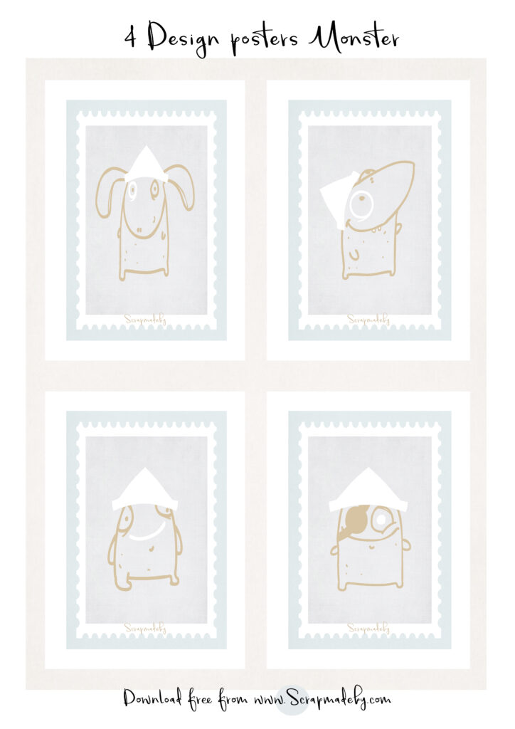 Design poster monster