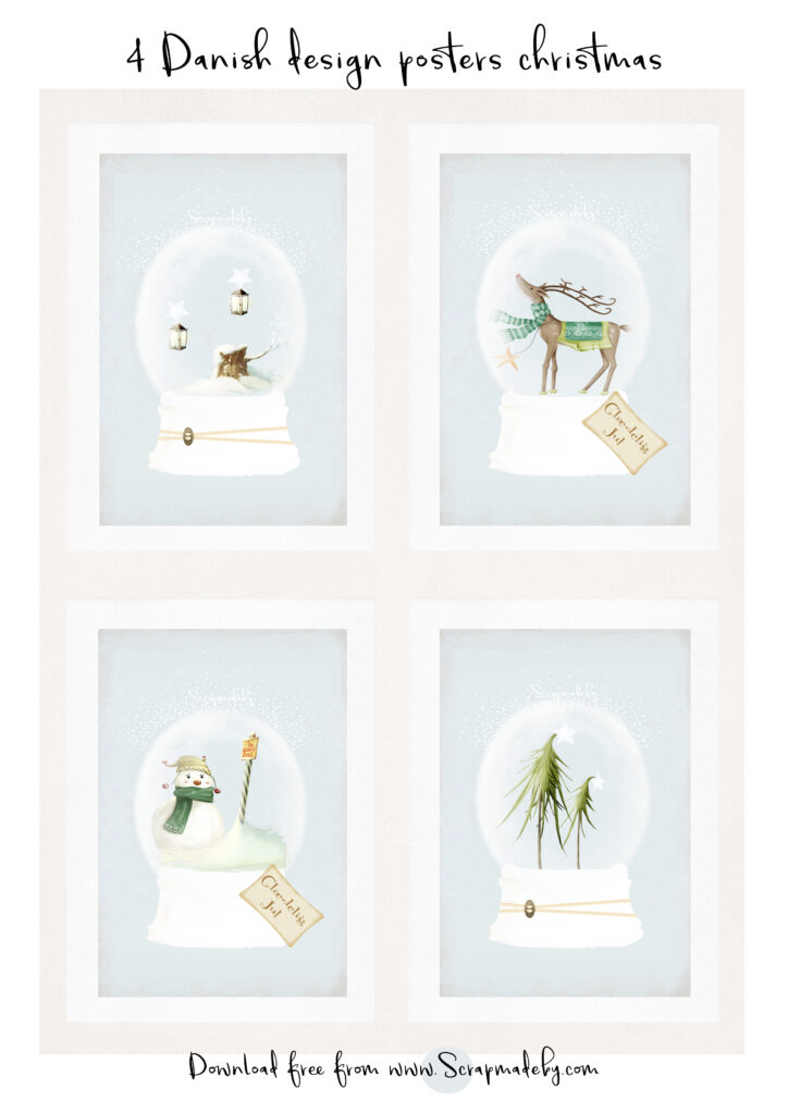 Danish poster christmas