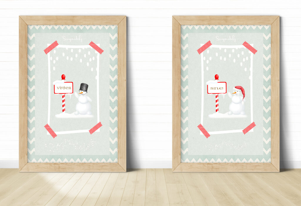 Danish poster christmas