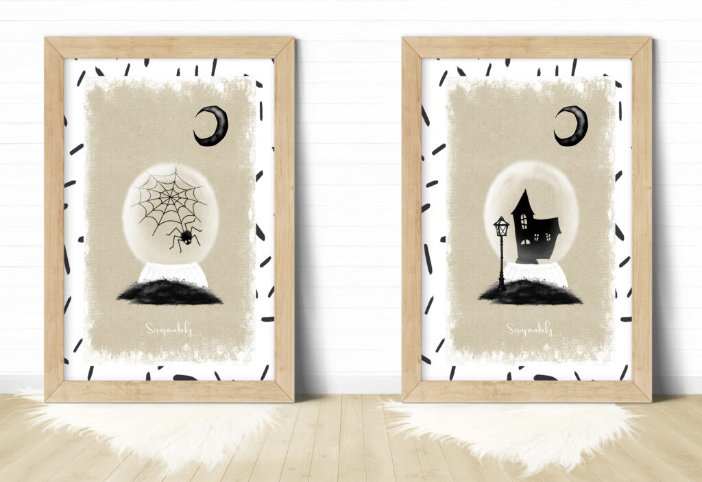 Design poster halloween