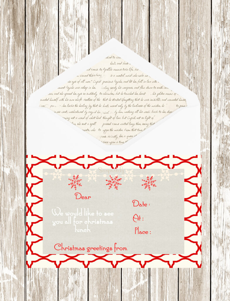 invitation cards christmas