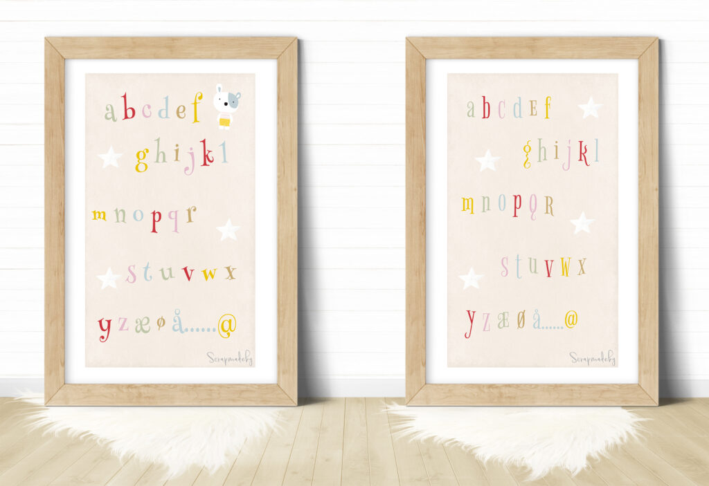 Danish poster to girls