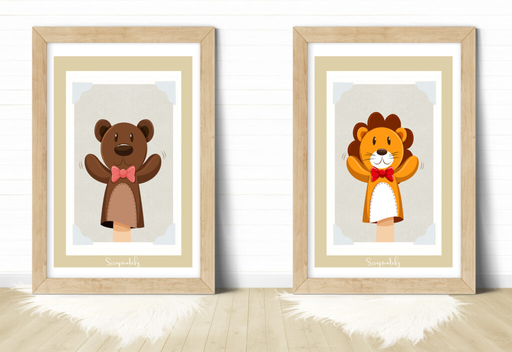 Design poster to baby boys