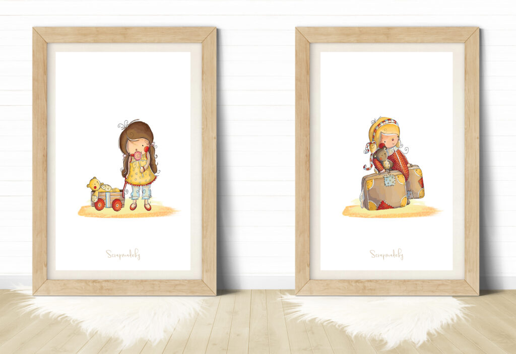 Design poster to girls
