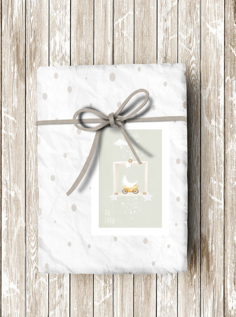 Danish cards to baby