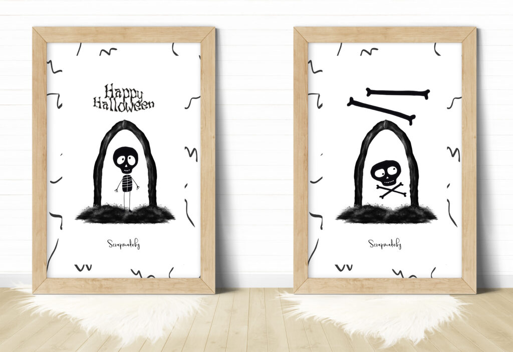 Design poster halloween