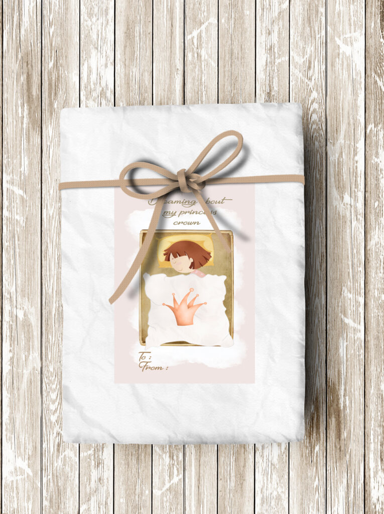 Design cards to girls