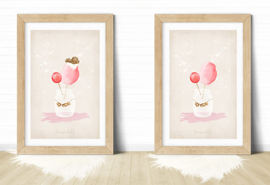 Design poster to girls