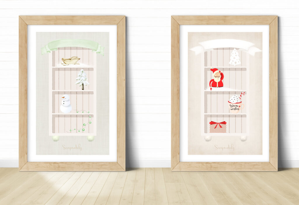 Design poster christmas