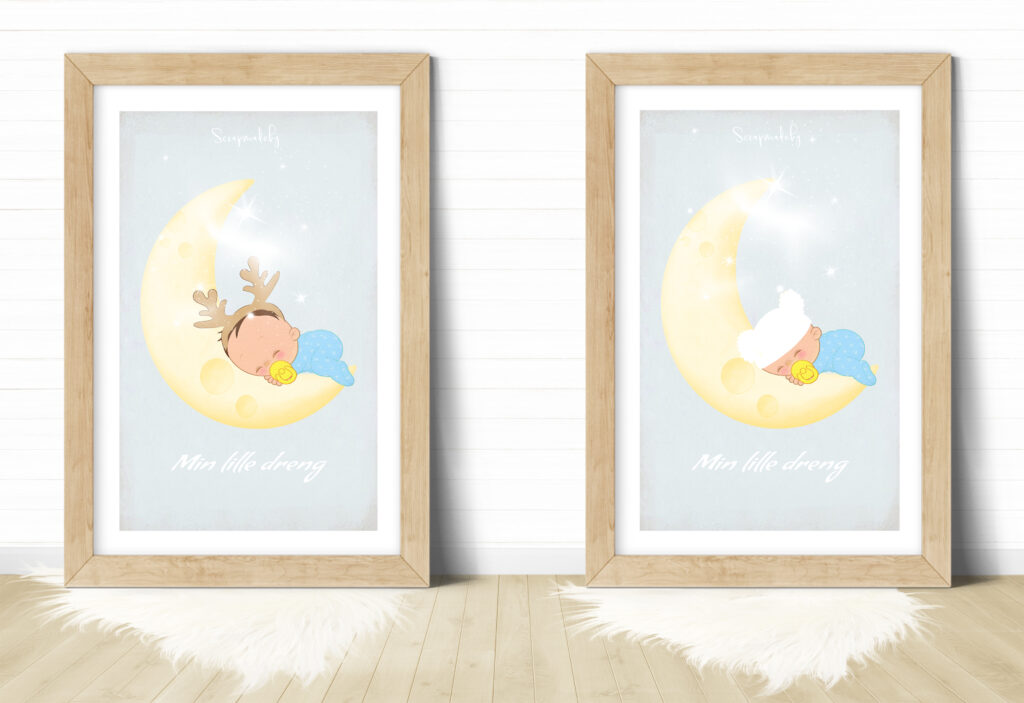 Danish poster to baby boys