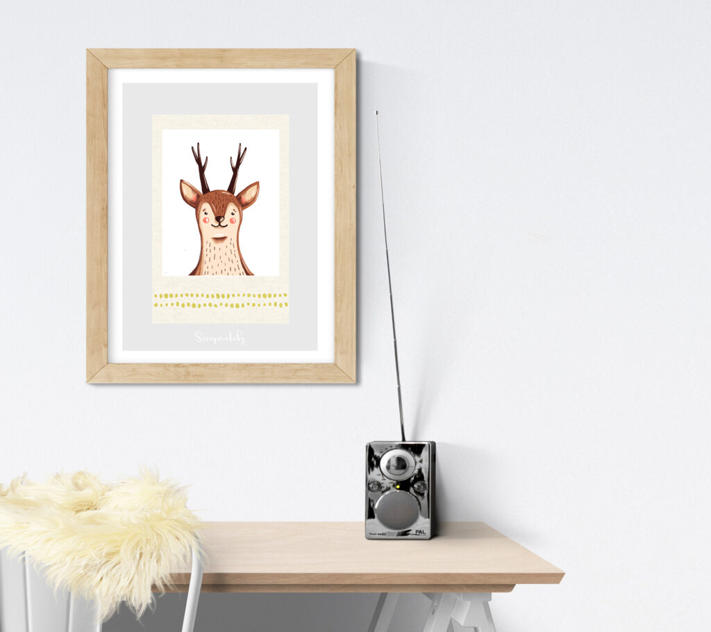 Design poster animal