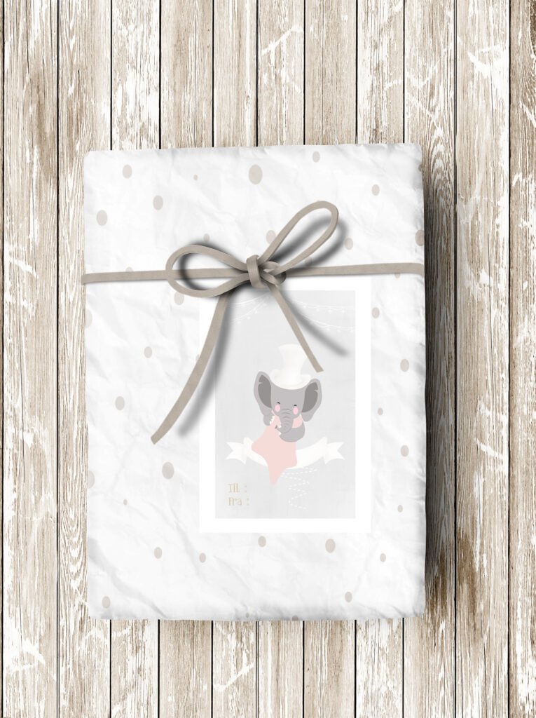 Danish cards to baby