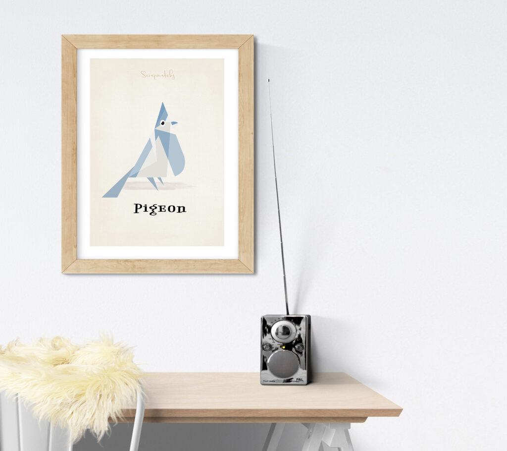 Design poster animal