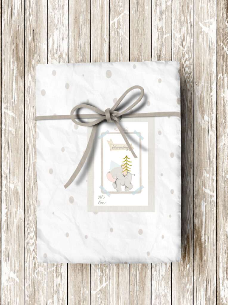 Danish cards to baby