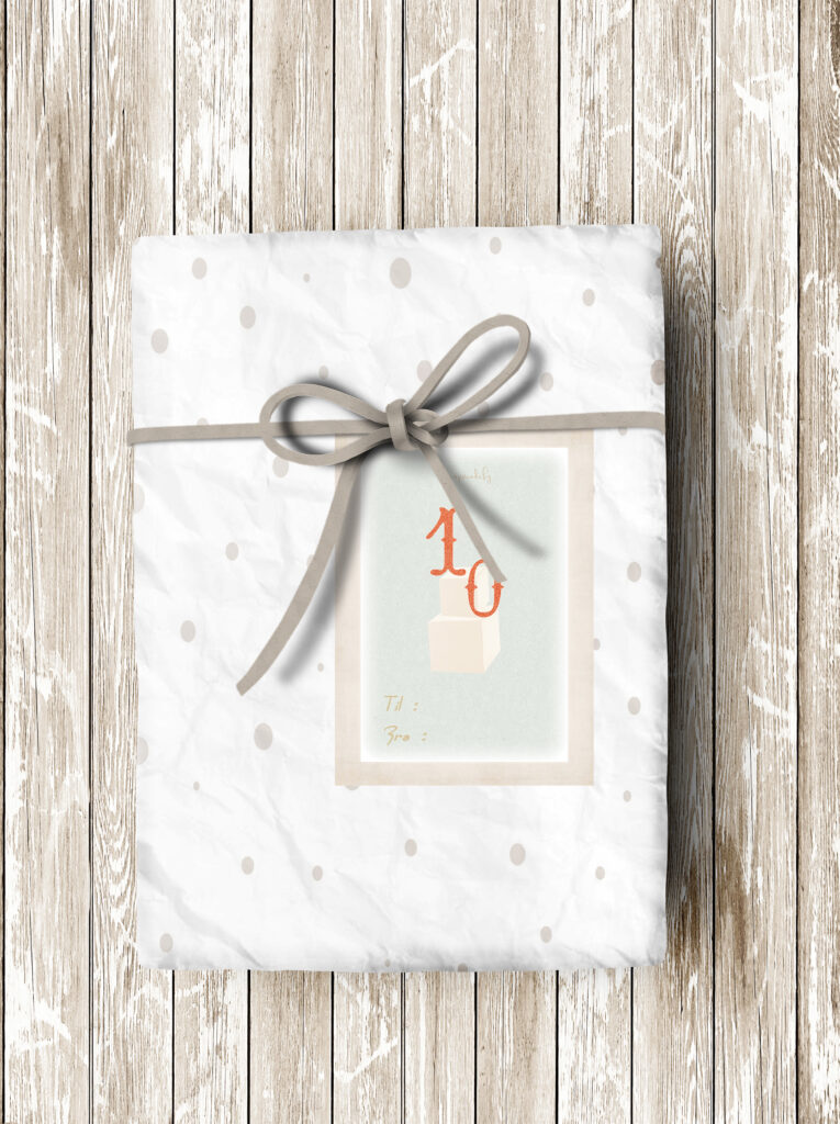 Danish cards to baby