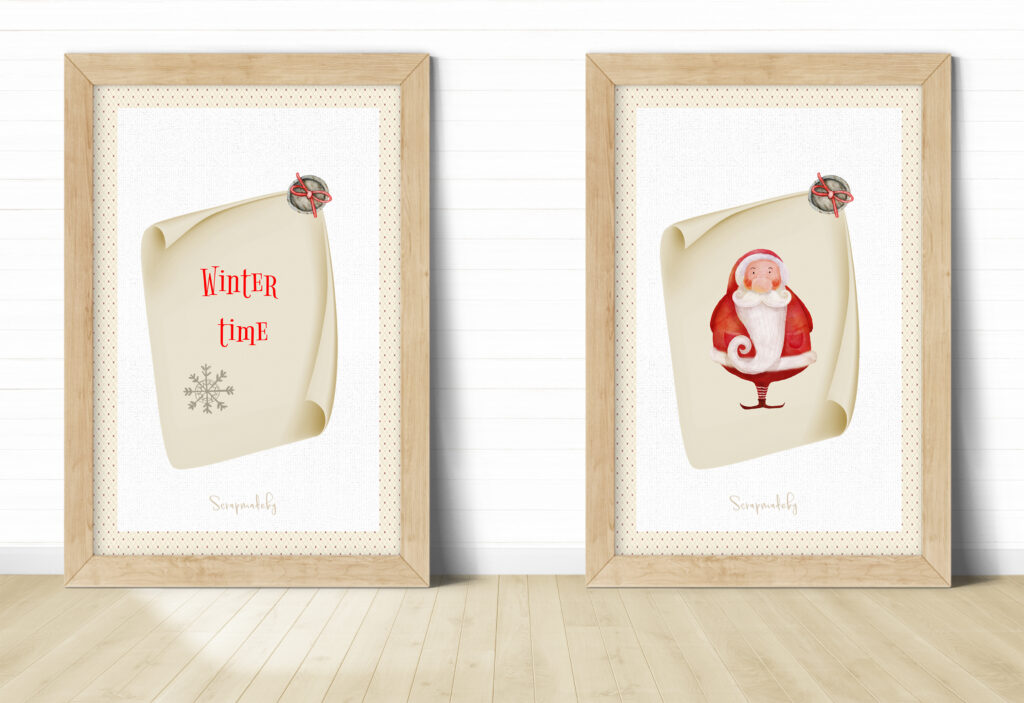 Design poster christmas