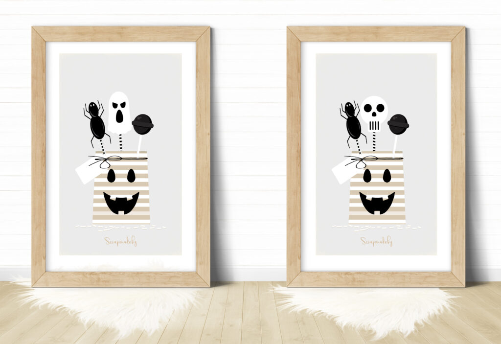 Design poster halloween