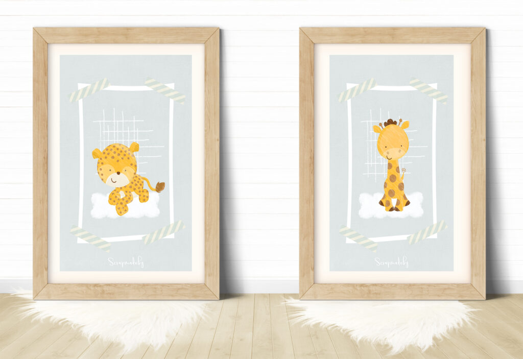 Design poster animal