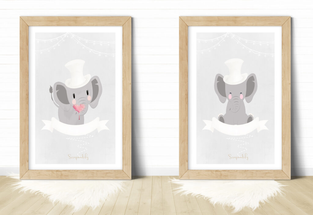 Design poster animal