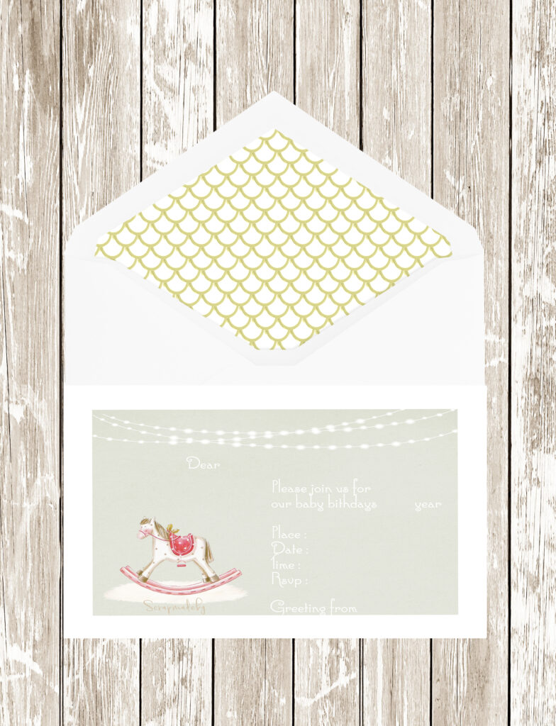 invitation cards from baby
